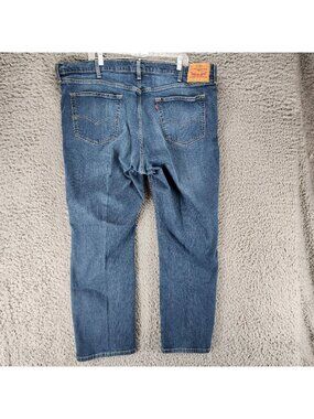 Levis Jeans Mens 46x32 Blue 541 Stretch Denim Athletic Fit Taper *Read*